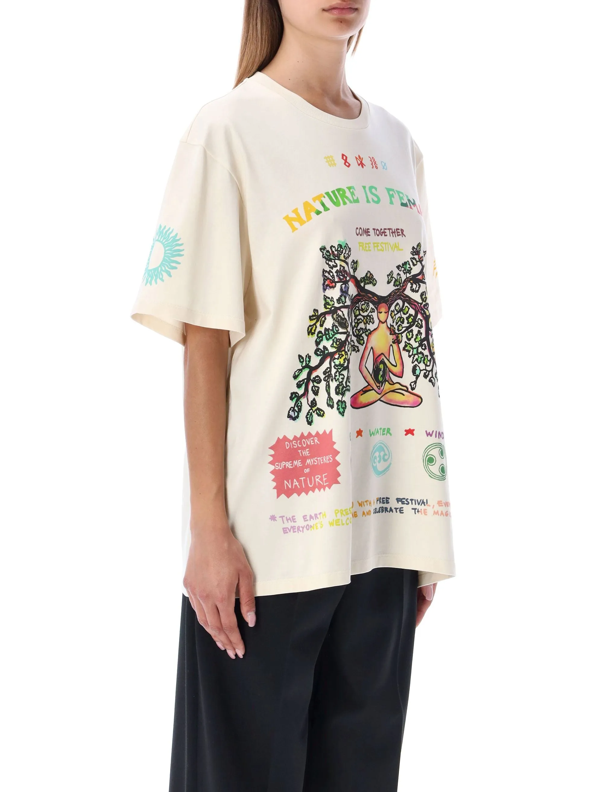 Stella McCartney Graphic Printed Crewneck T-Shirt