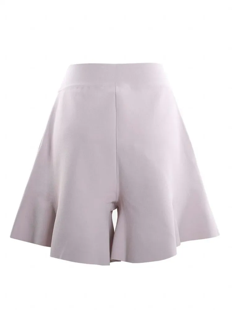 Stella McCartney High-Rise Peplum Shorts