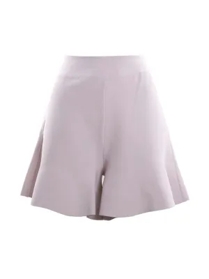 Stella McCartney High-Rise Peplum Shorts