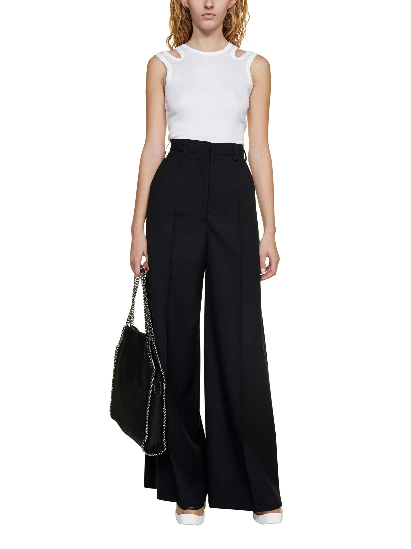 Stella McCartney High-Rise Wide Leg Trousers