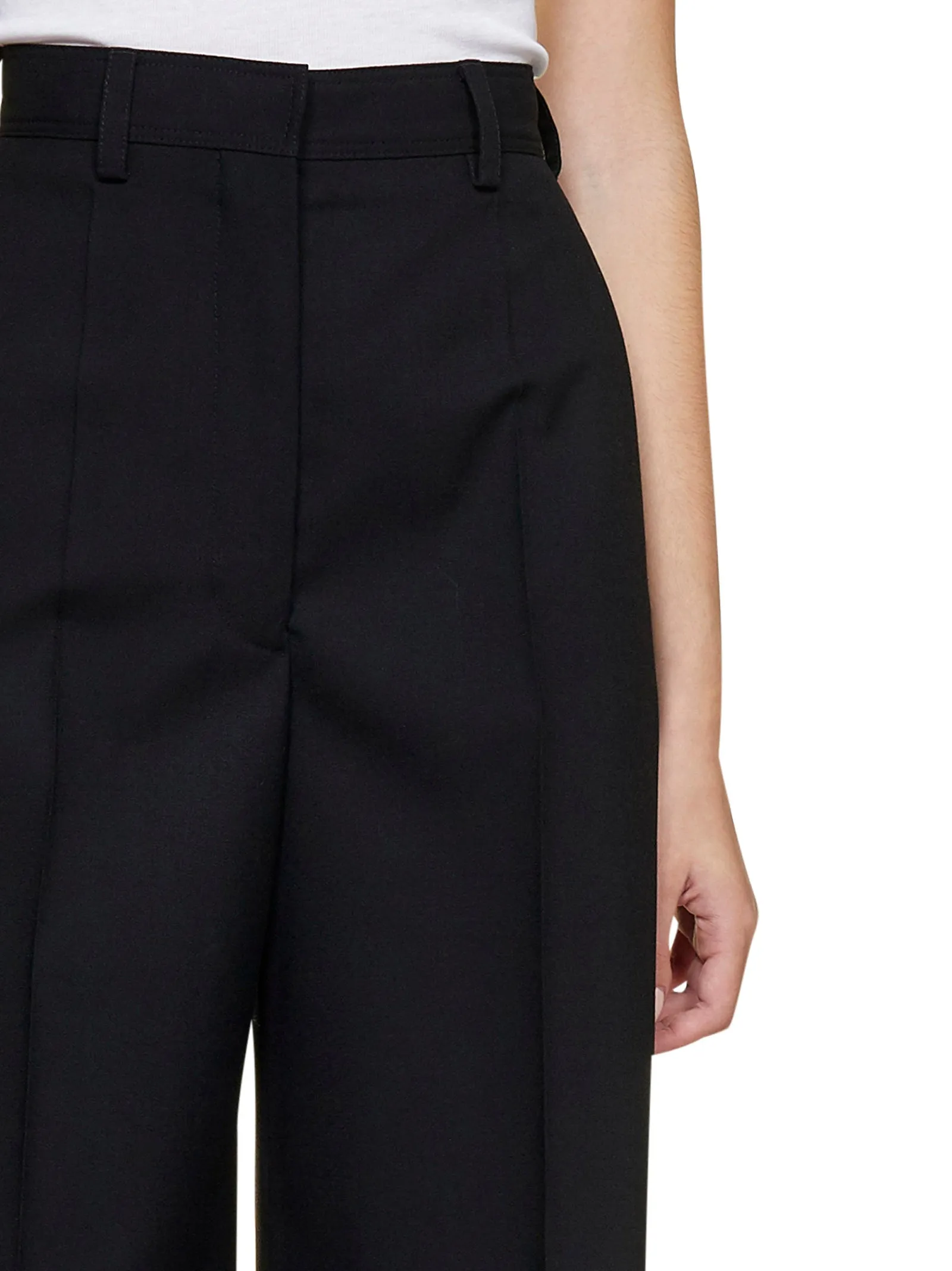 Stella McCartney High-Rise Wide Leg Trousers