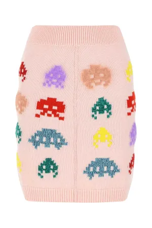 Stella McCartney High Waist Knitted Mini Skirt