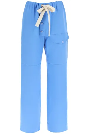 Stella McCartney High Waist Wide-Leg Trousers