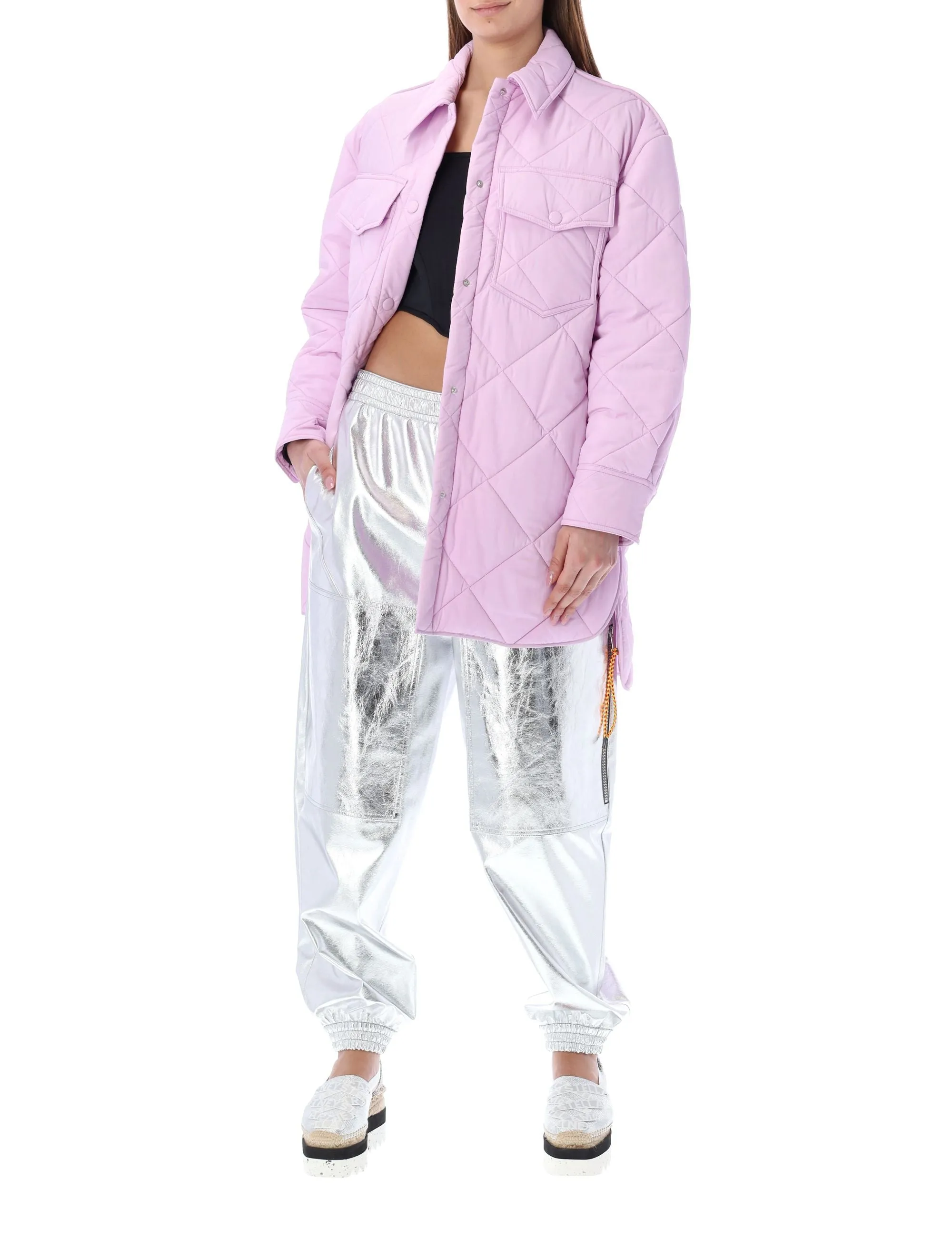 Stella McCartney Quilted Logo Jacket