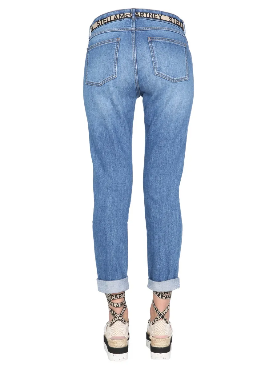 Stella McCartney Slim Fit Cropped Jeans