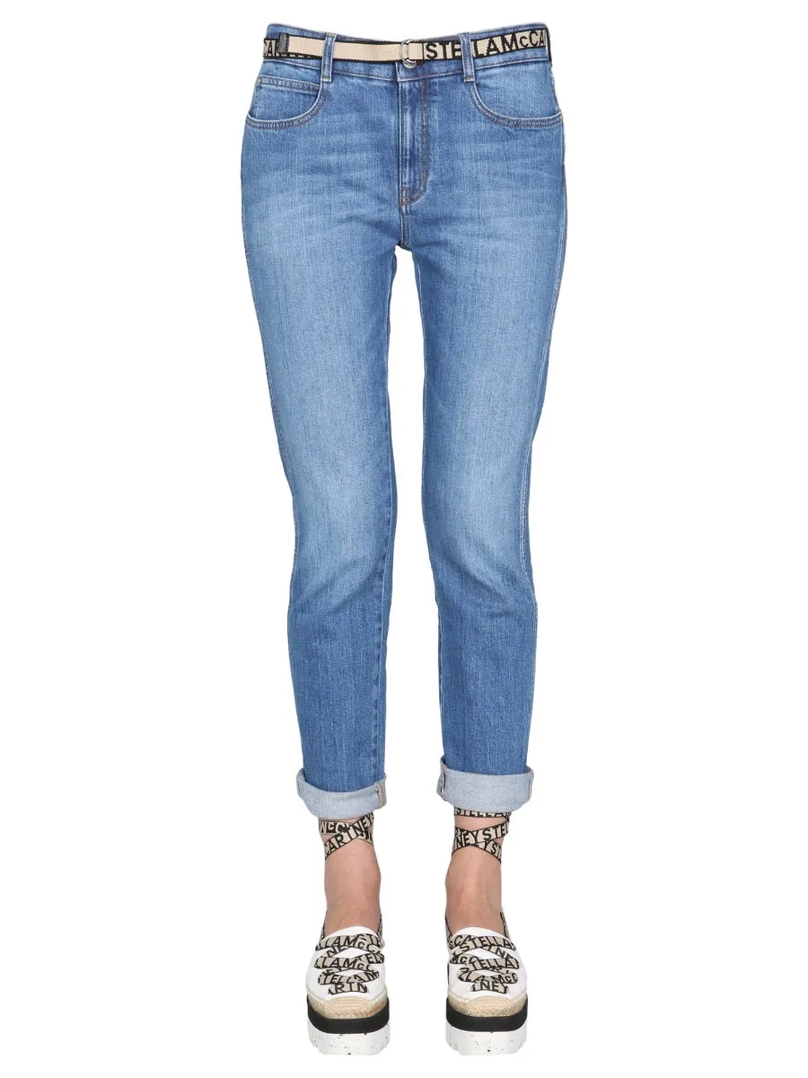 Stella McCartney Slim Fit Cropped Jeans