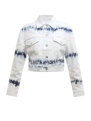 Stella McCartney Tie Dyed Denim Jacket