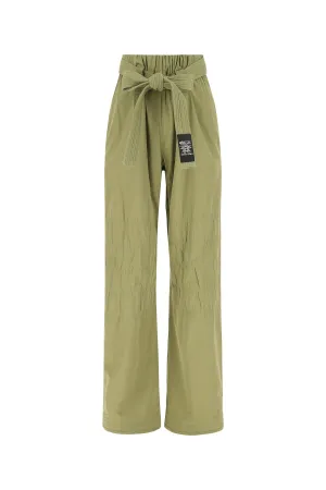 Stella McCartney Wide Leg Tied Waist Trousers