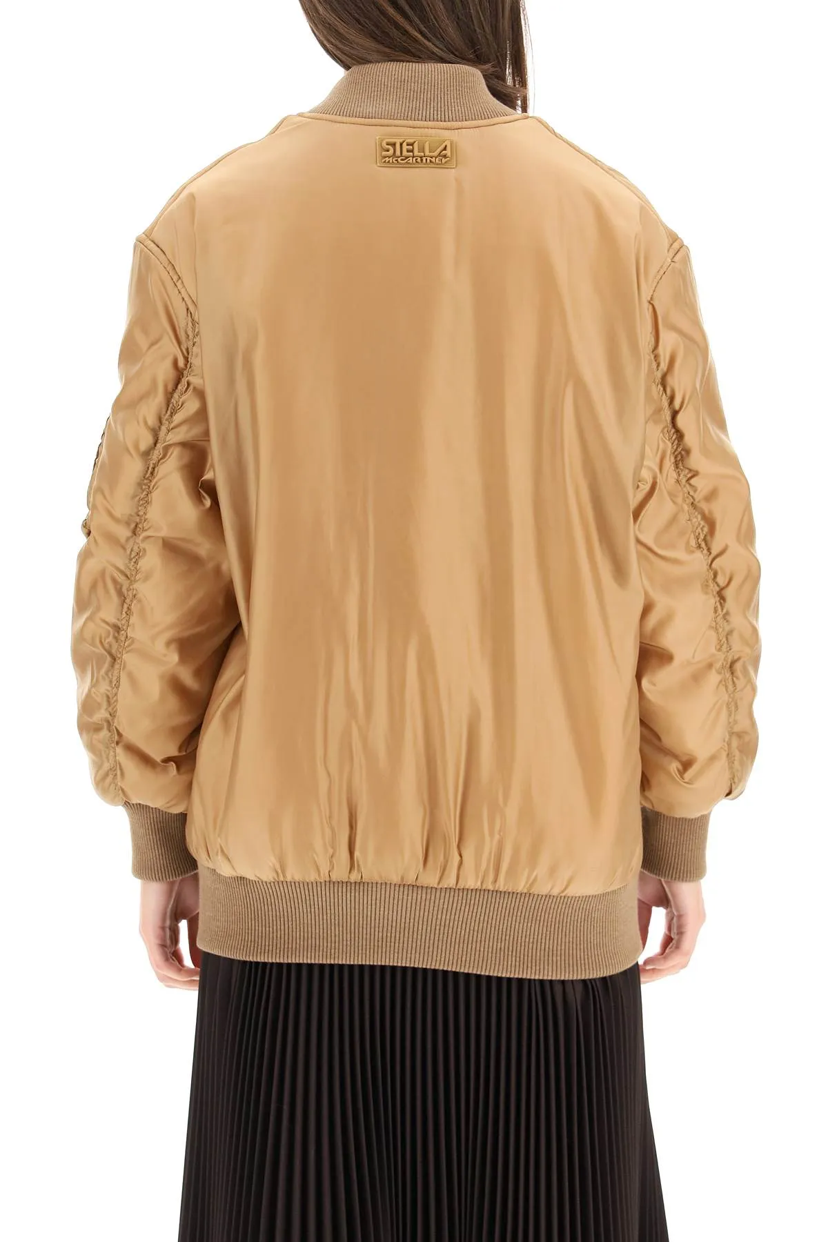 Stella McCartney Zip-Up Padded Bomber Jacket