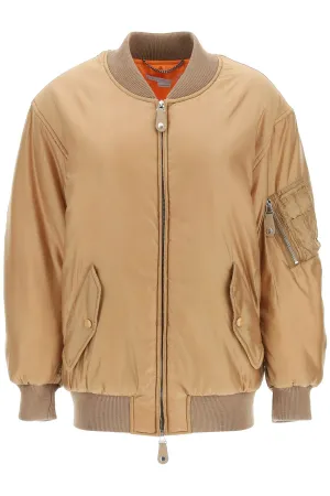 Stella McCartney Zip-Up Padded Bomber Jacket