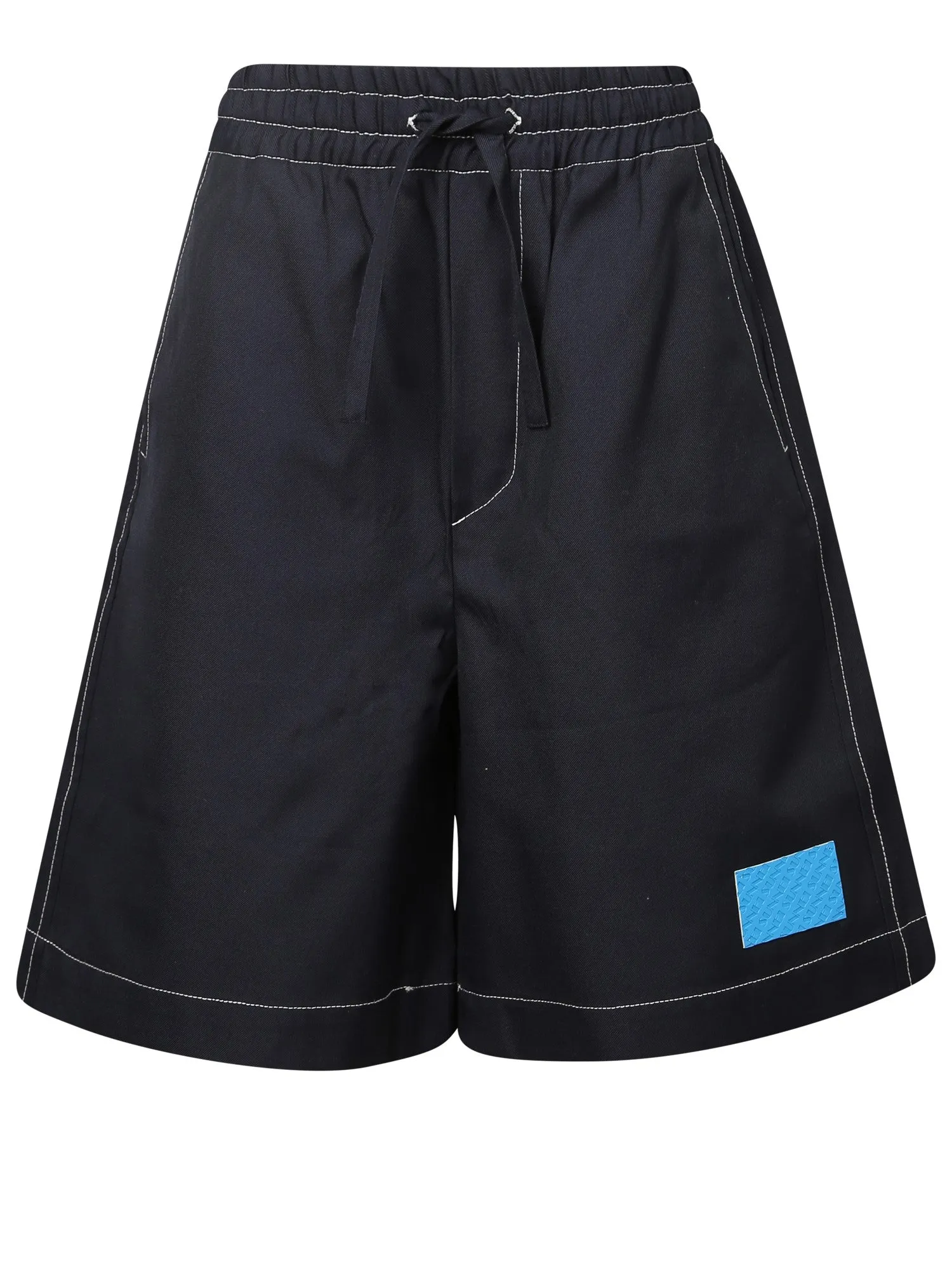 Sunnei Drawstring Wide Leg Shorts