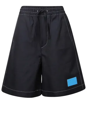 Sunnei Drawstring Wide Leg Shorts