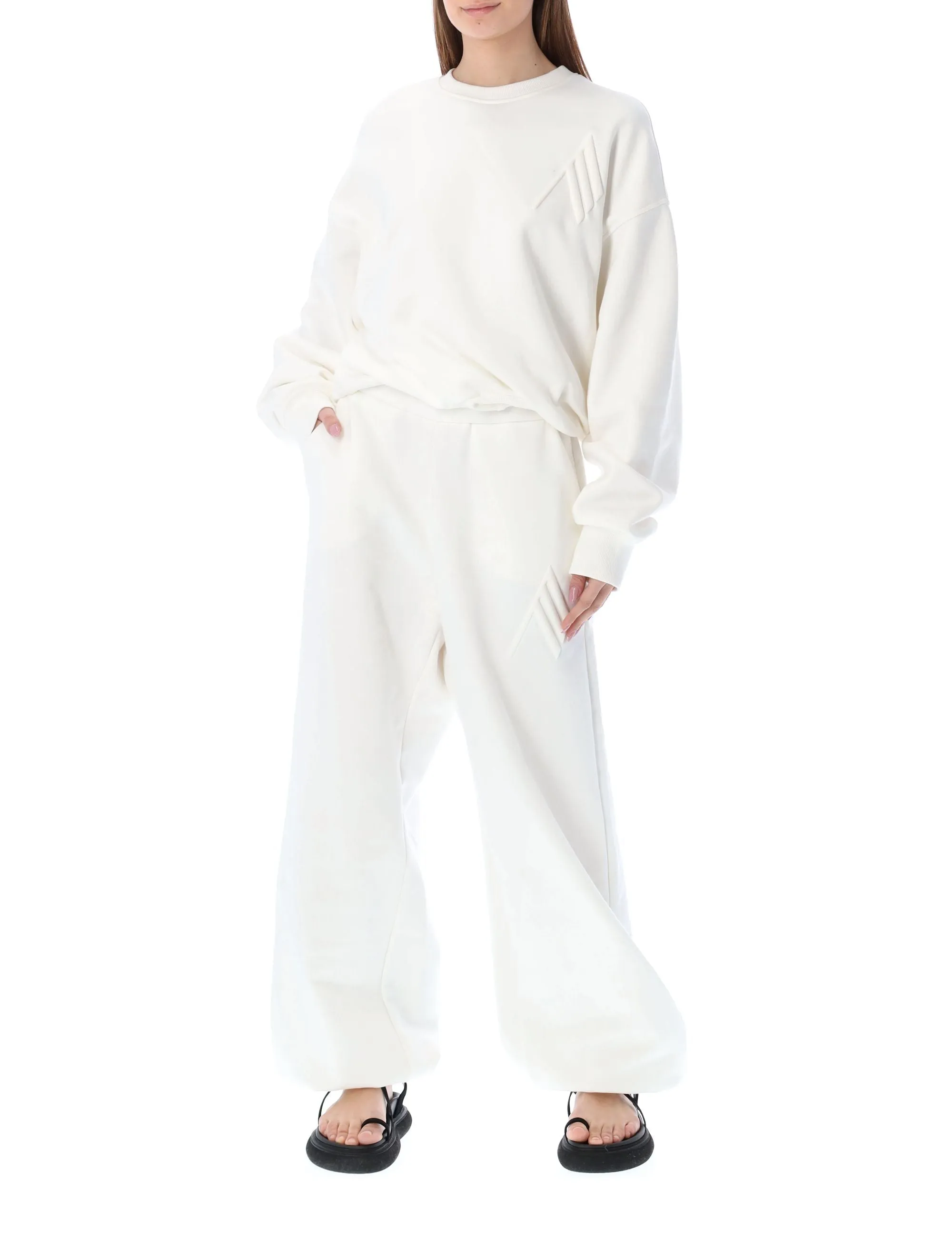 The Attico Carter Logo Embossed Sweatpants