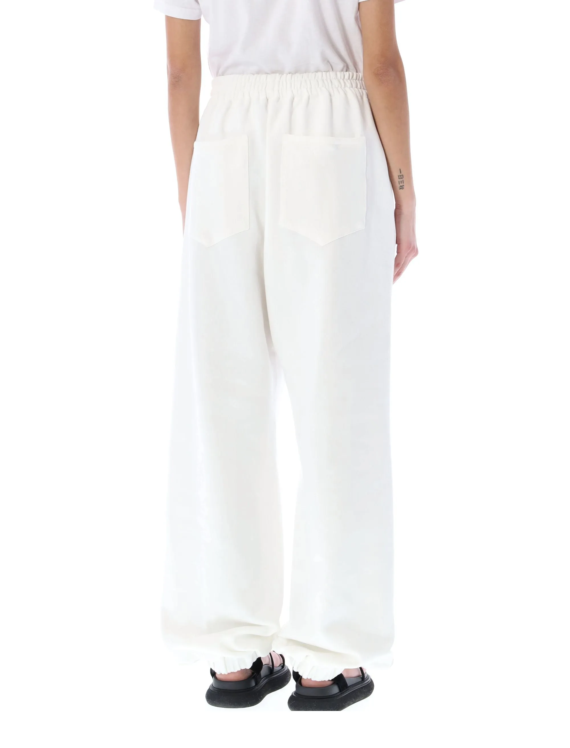 The Attico Carter Logo Embossed Sweatpants