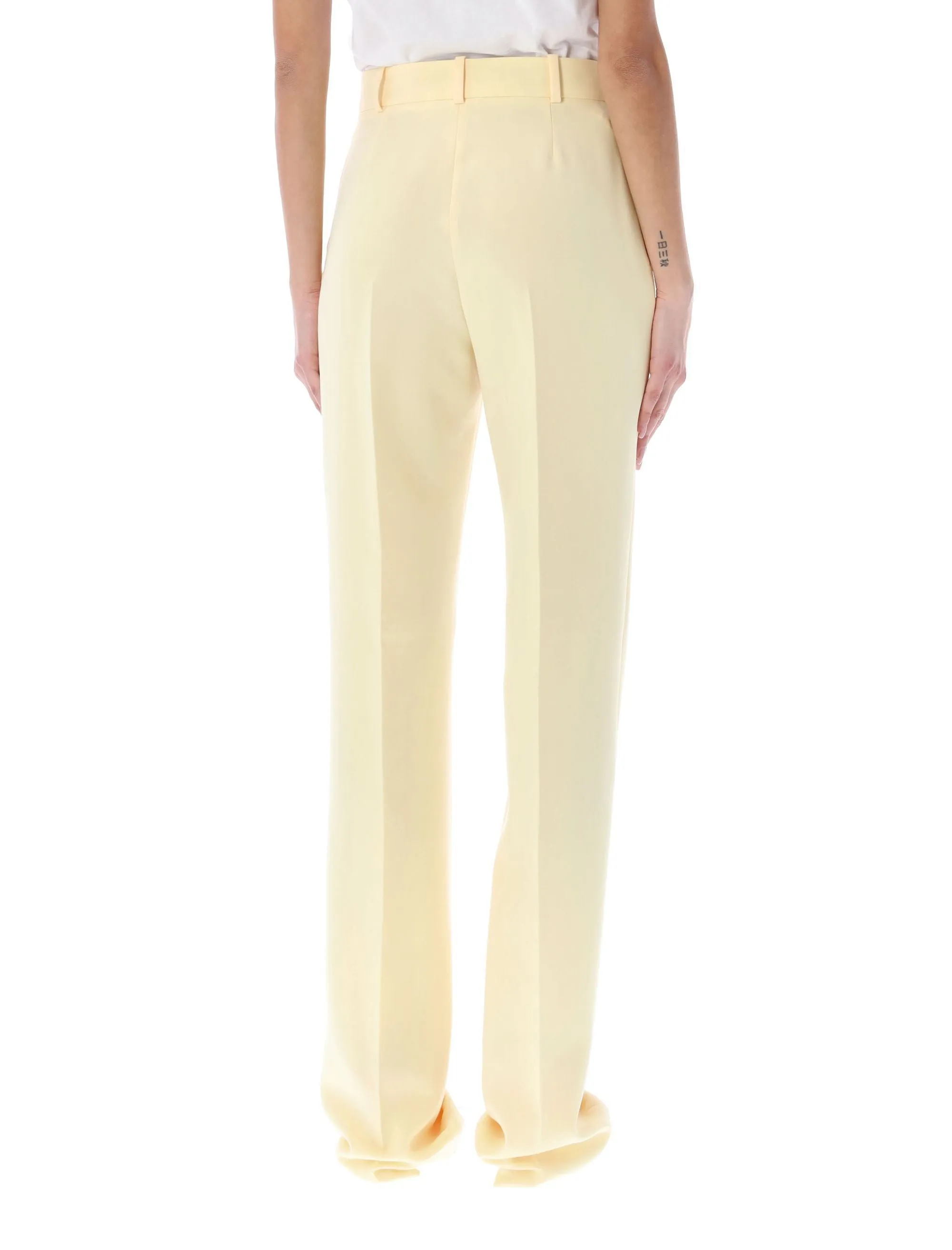 The Attico High-Waist Tailored Pants