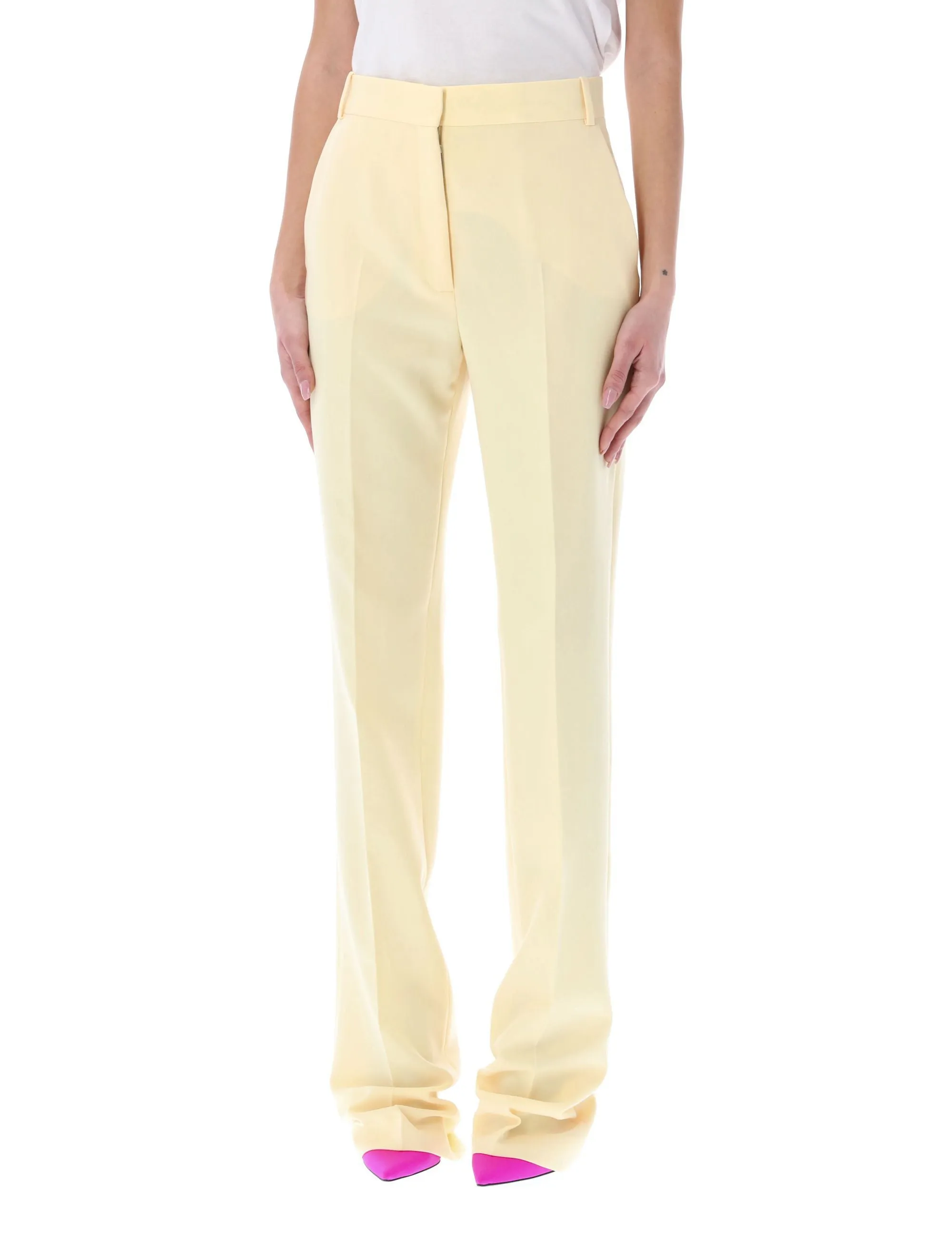 The Attico High-Waist Tailored Pants