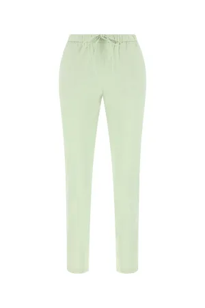 Theory Drawstring Slim-Cut Trousers