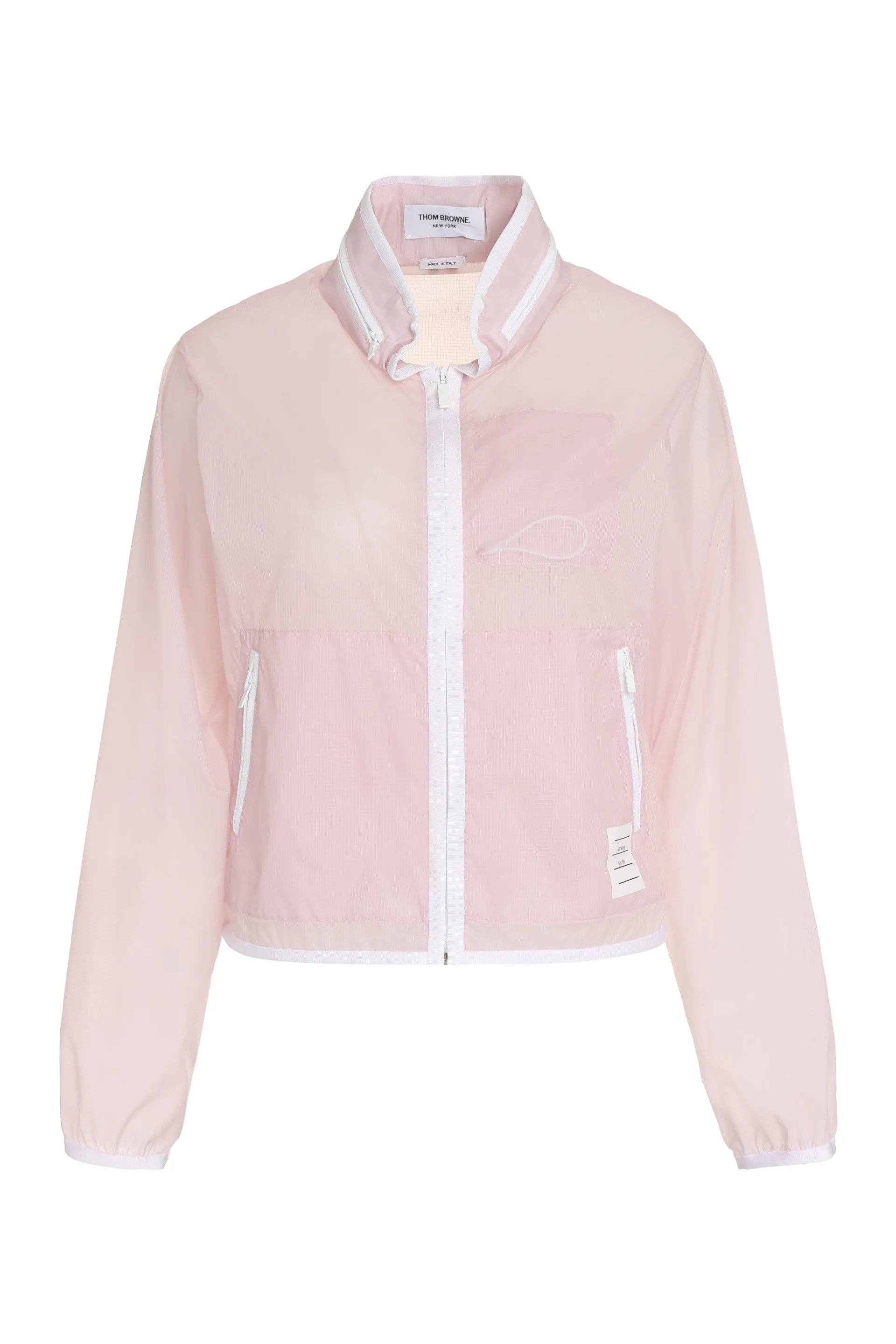 Thom Browne Zip-Up Hooded Jacket