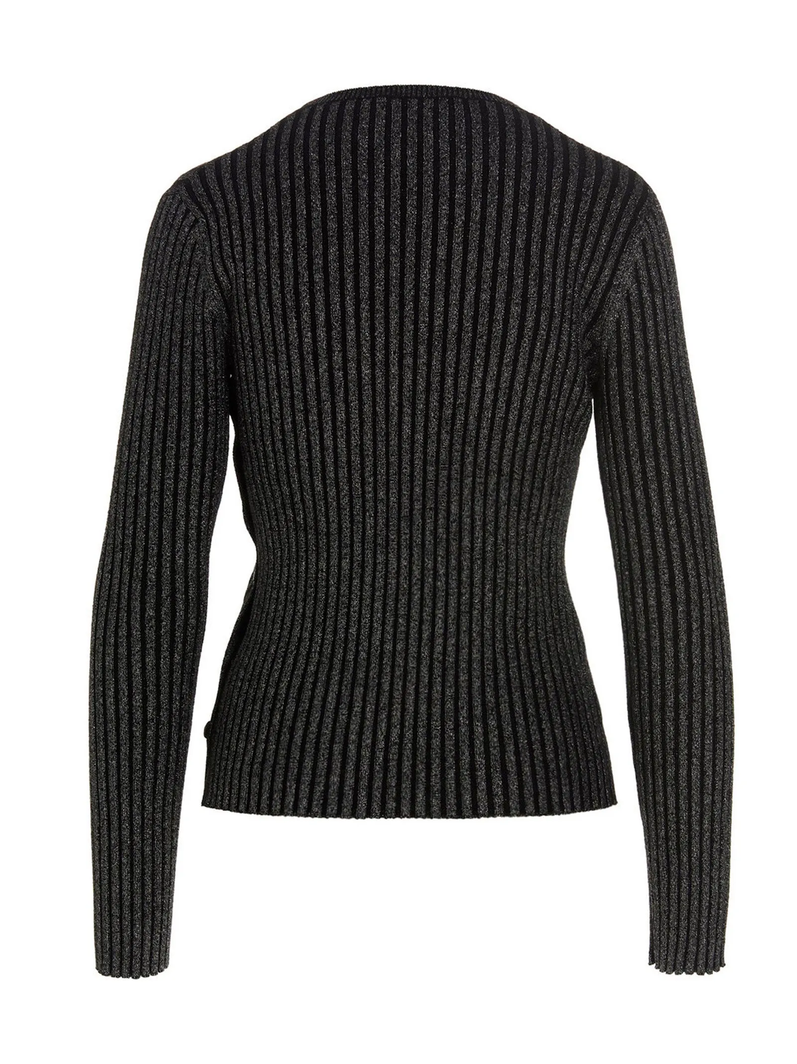Tory Burch Ribbed Knitted Crewneck Top