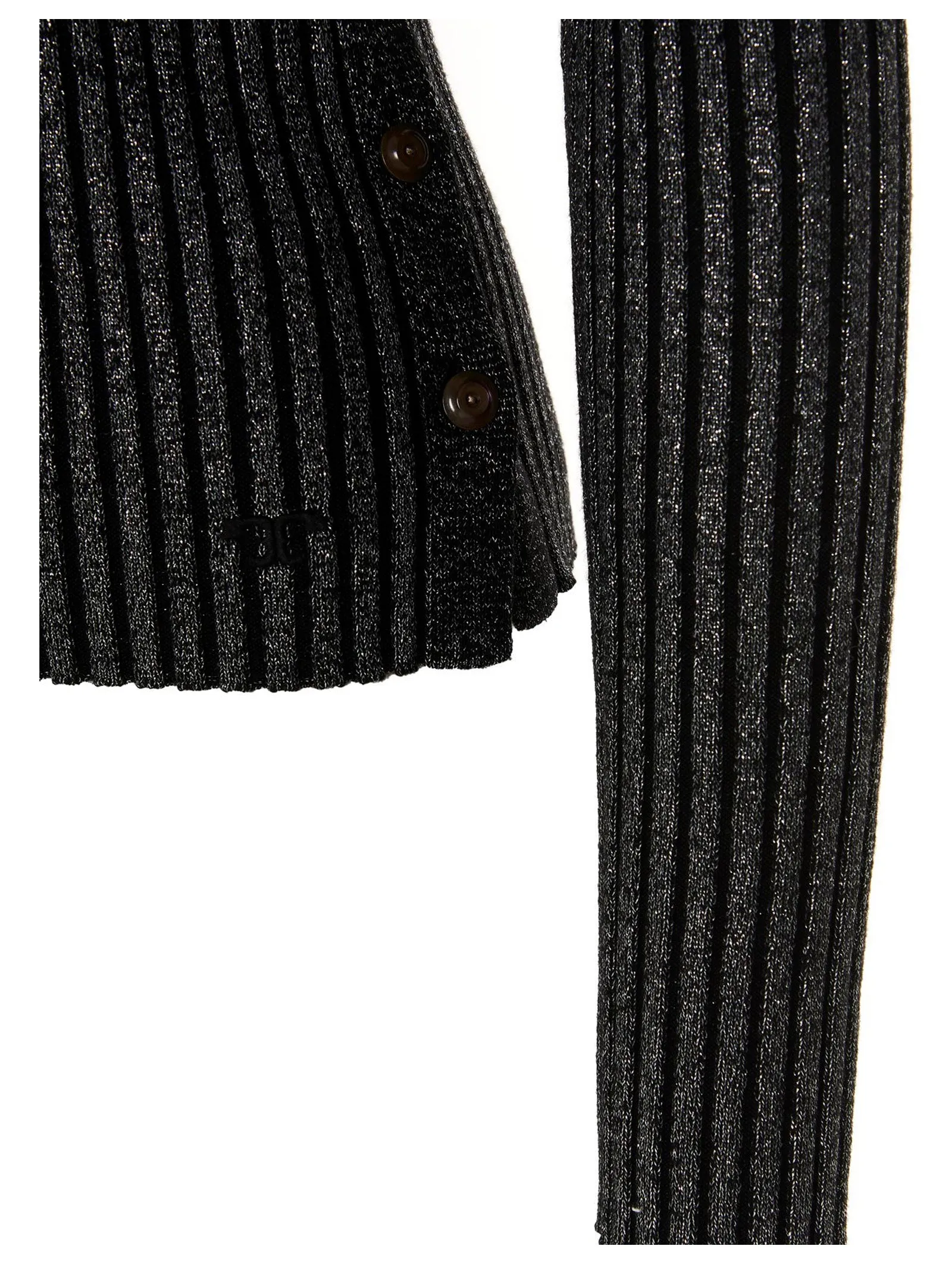 Tory Burch Ribbed Knitted Crewneck Top