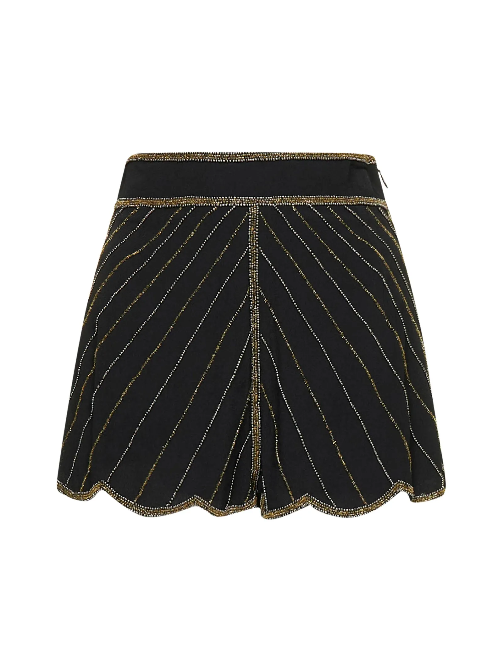 TWINSET Embellished High Waisted Shorts