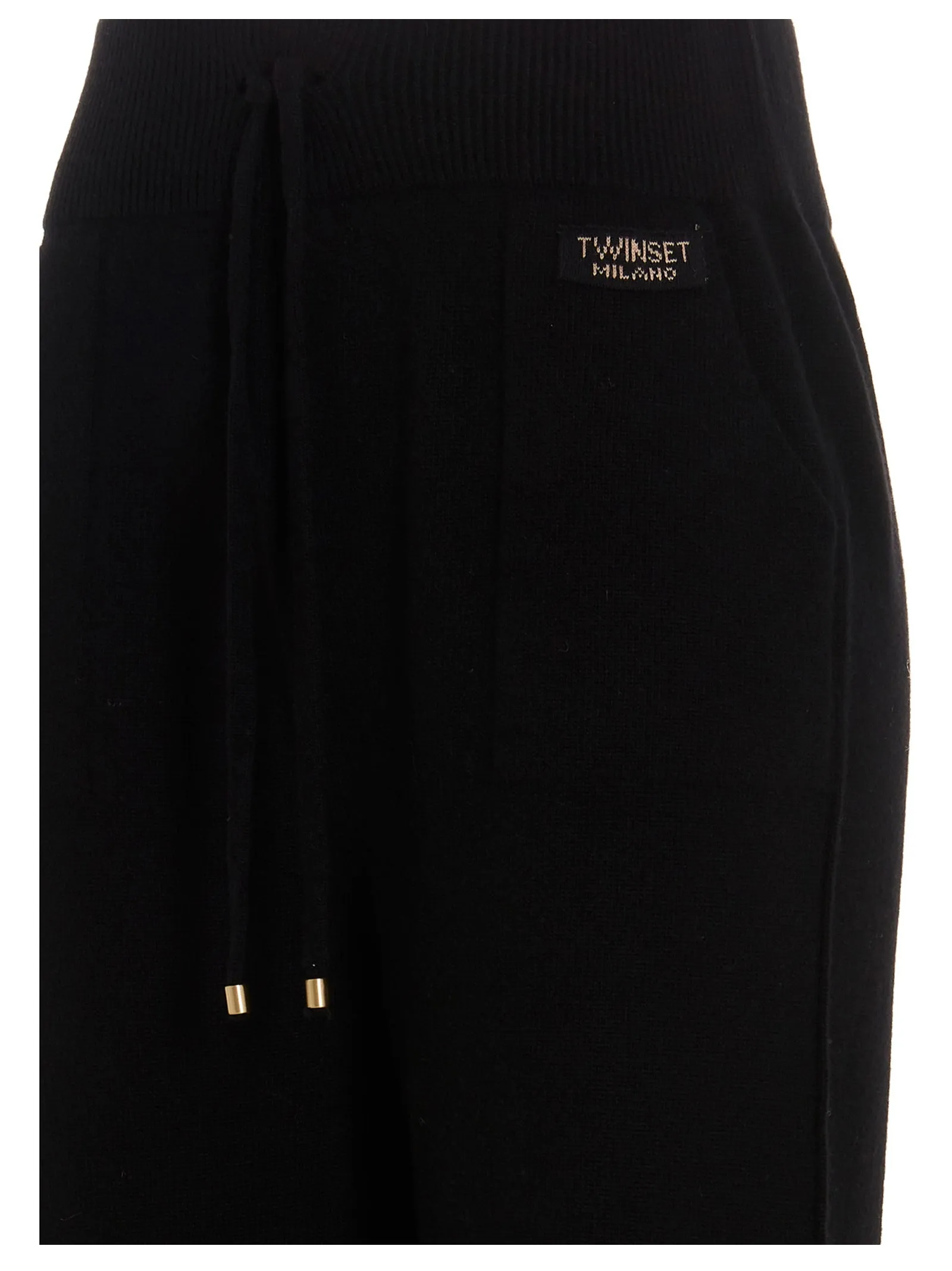 TWINSET Skinny Cut Knitted Joggers