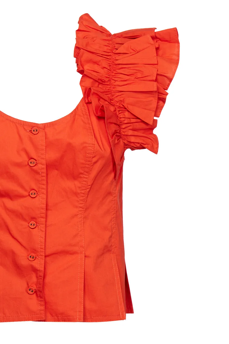 Ulla Johnson Milla Button-Up Top