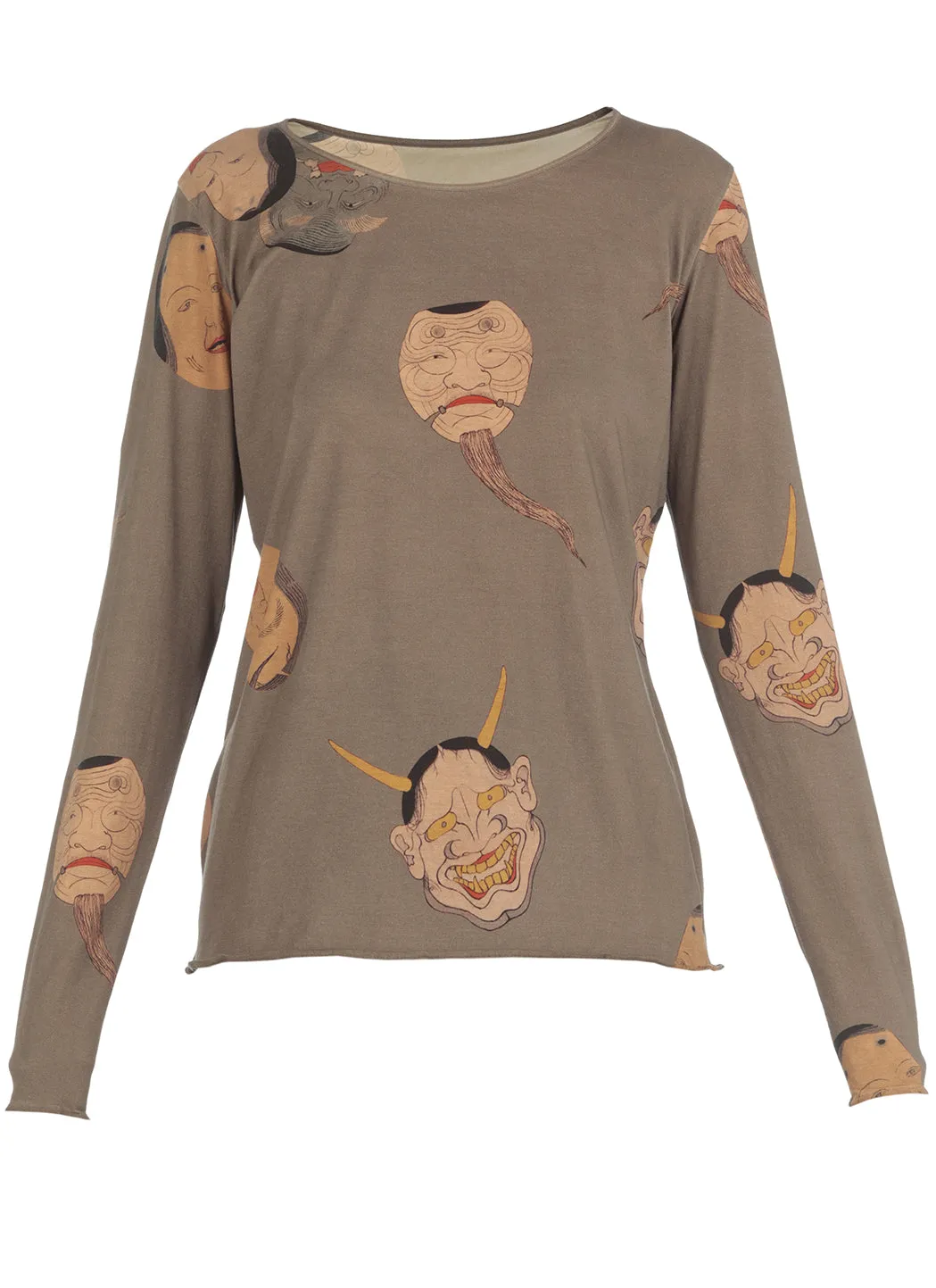 Uma Wang All-Over Printed Crewneck T-Shirt