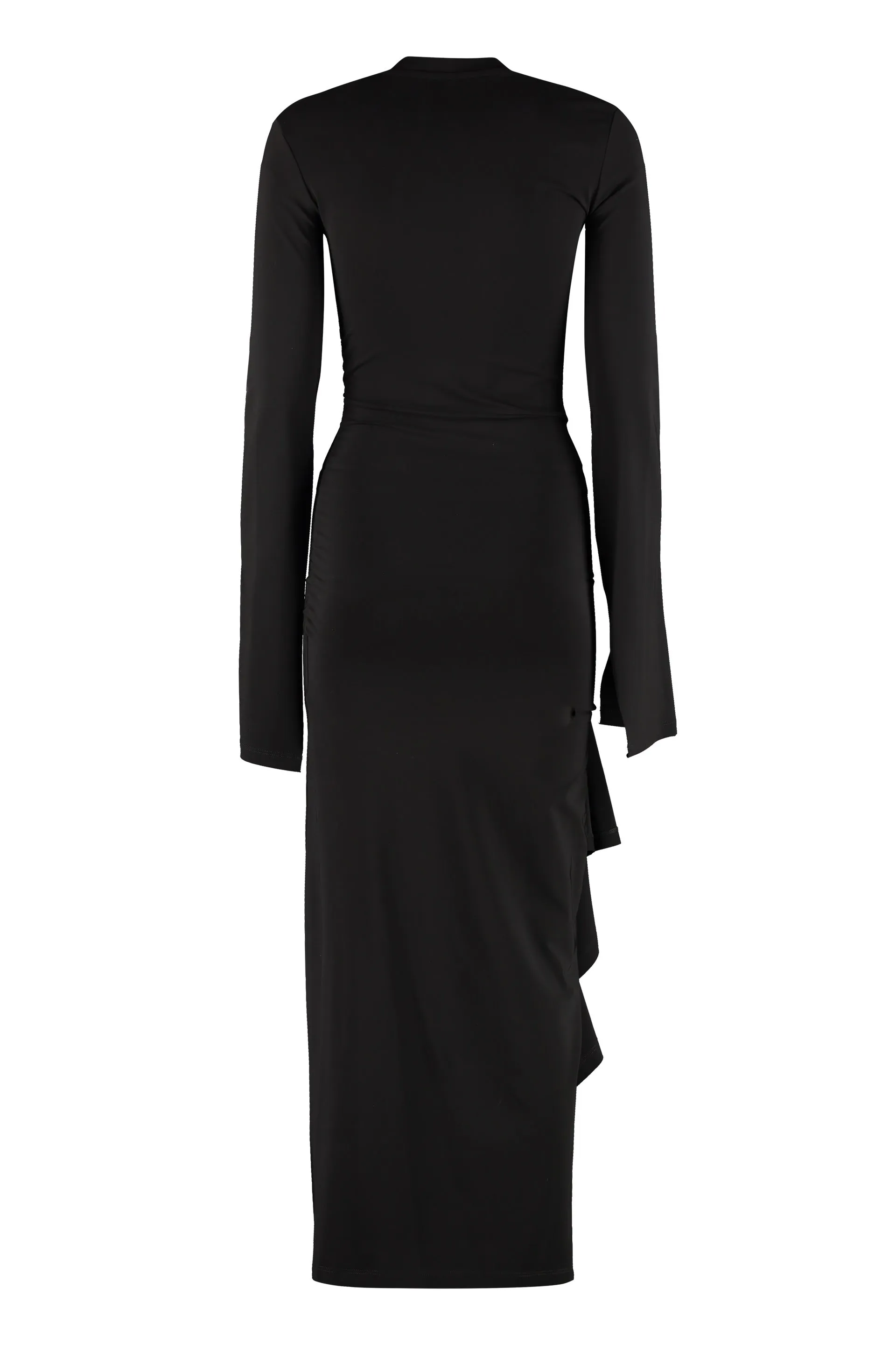Unravel Project Draped Maxi Dress