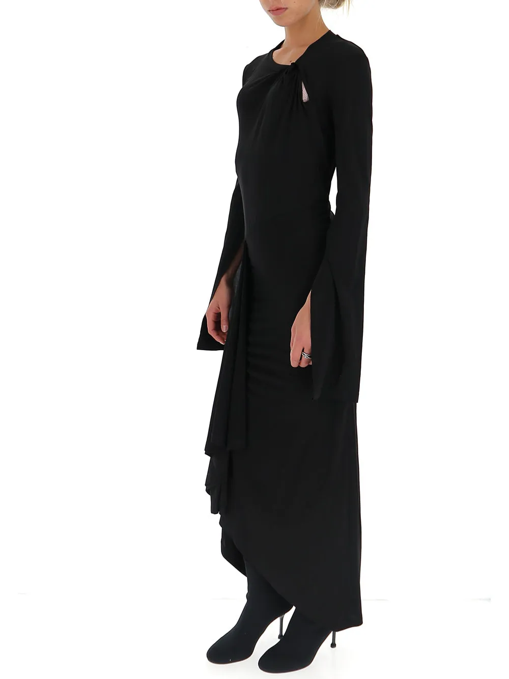 Unravel Project Draped Maxi Dress