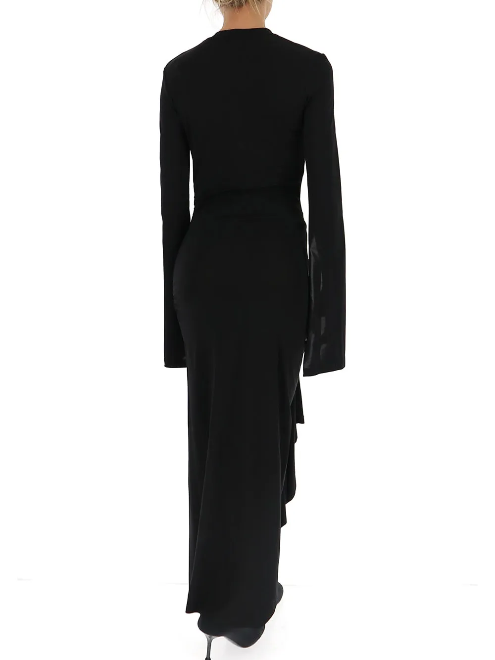 Unravel Project Draped Maxi Dress