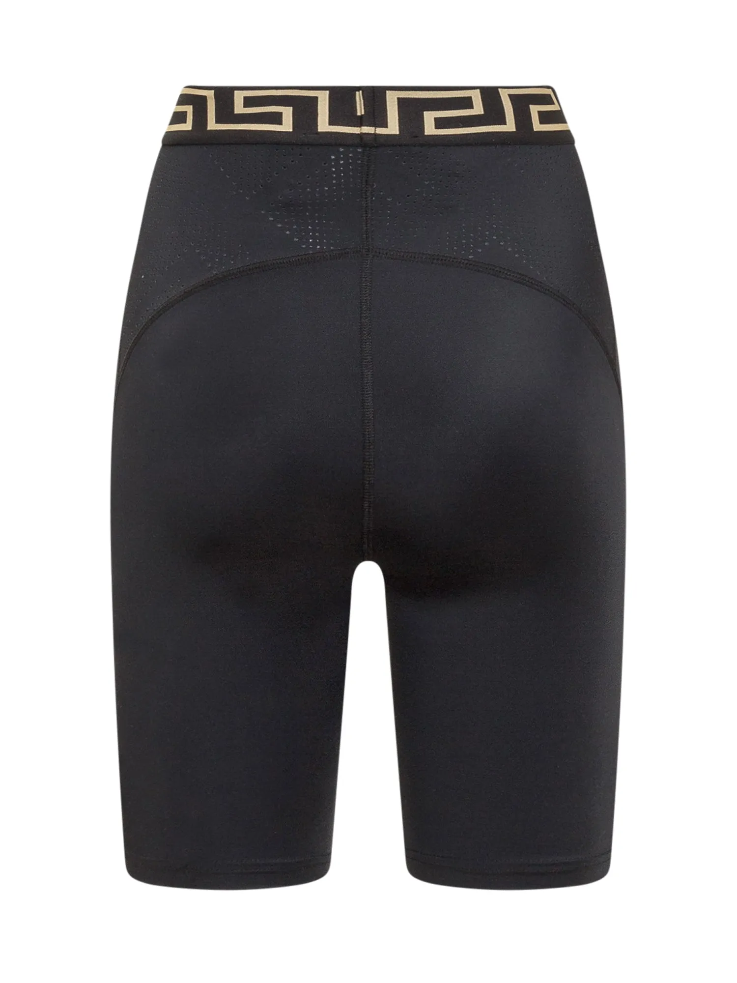 Versace Greca Border Knee-Length Cycling Shorts