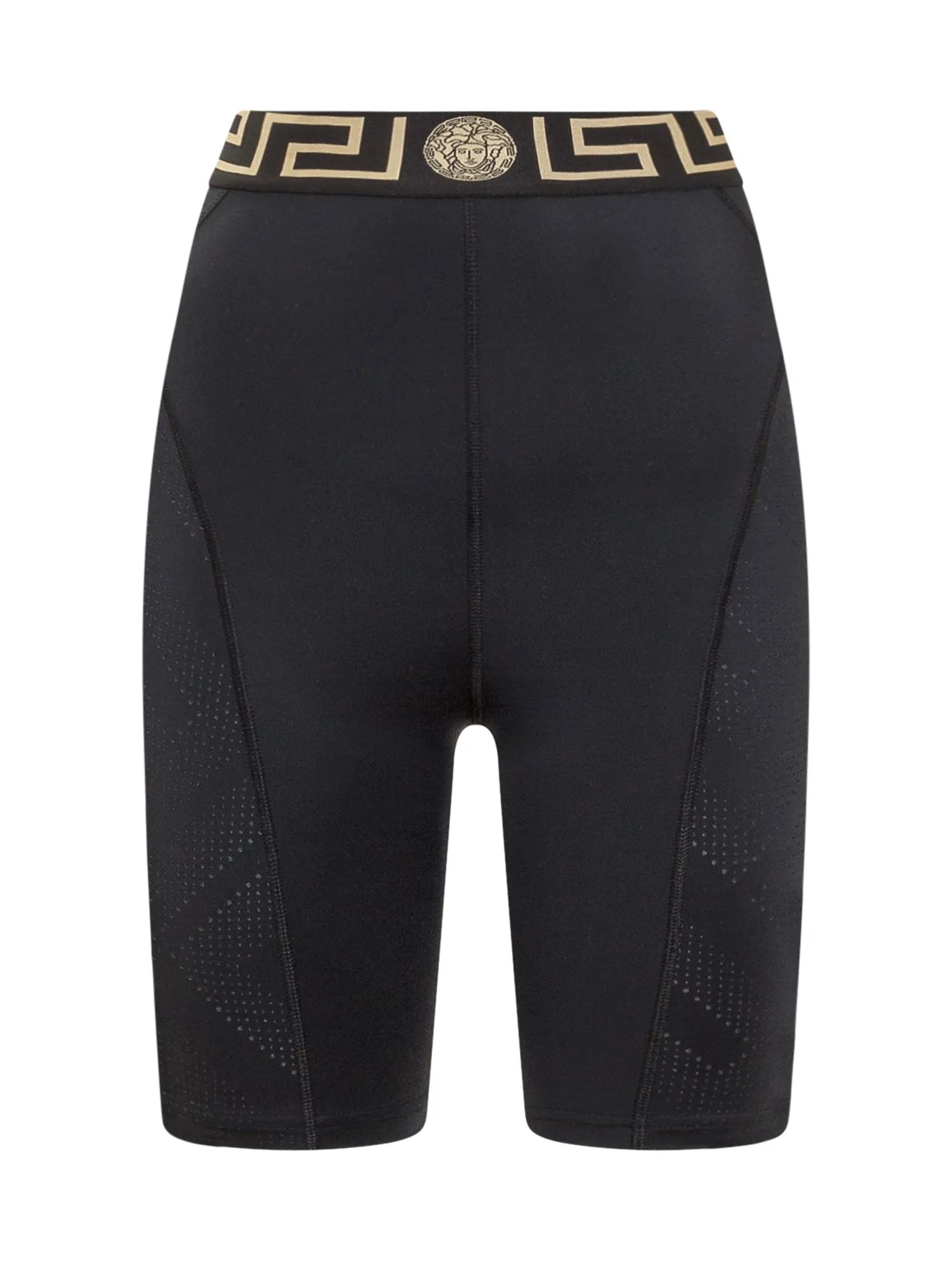 Versace Greca Border Knee-Length Cycling Shorts