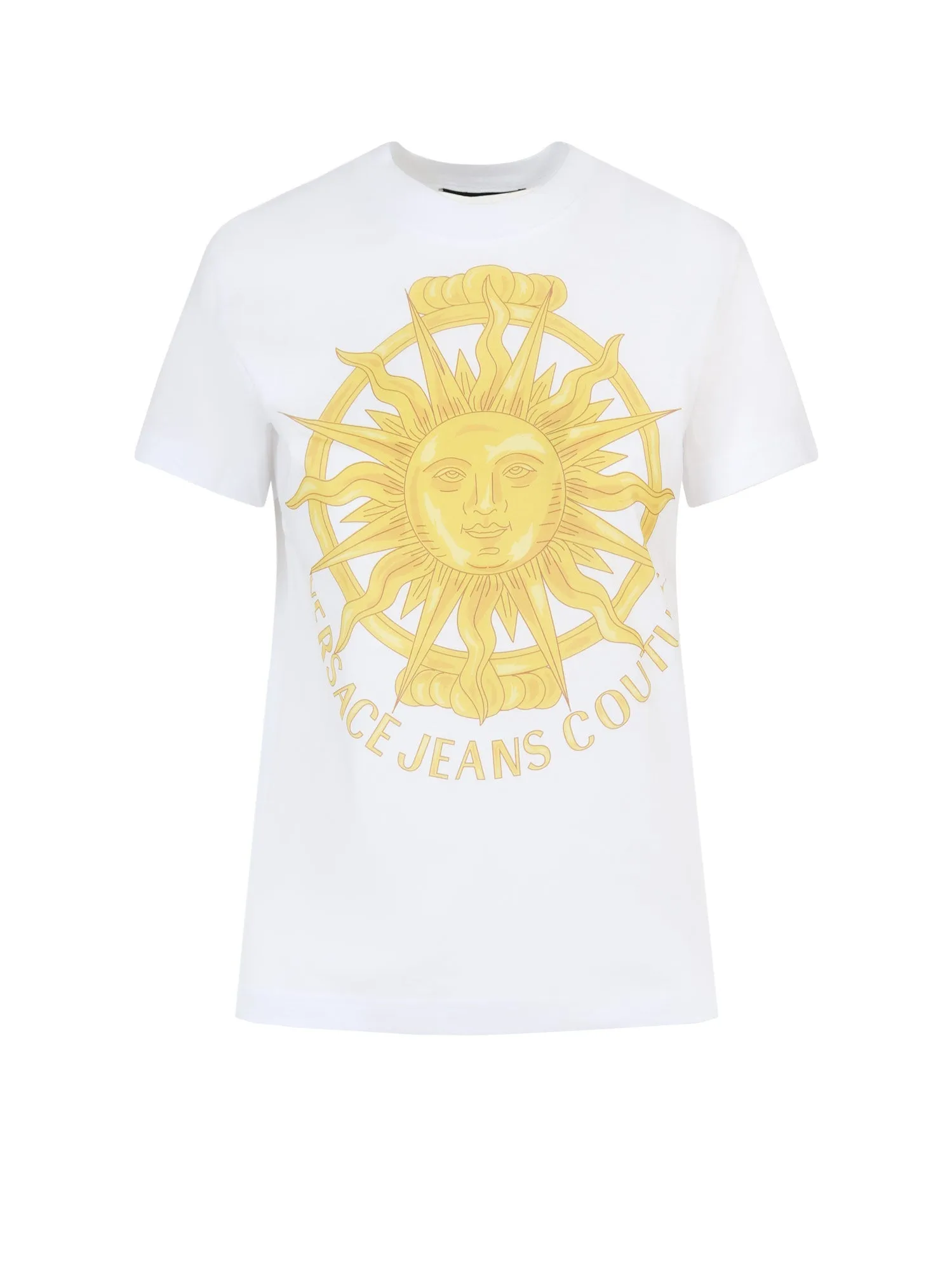 Versace Jeans Couture Logo Printed Crewneck T-Shirt