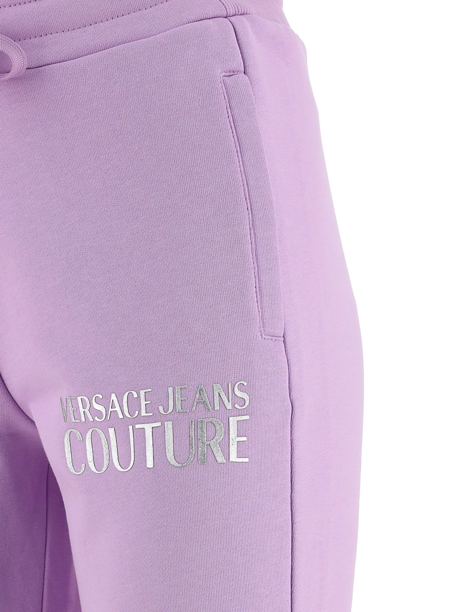 Versace Jeans Couture Logo Printed Drawstring Pants