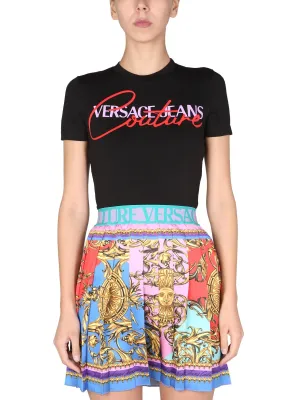 Versace Jeans Couture Logo Printed T-Shirt