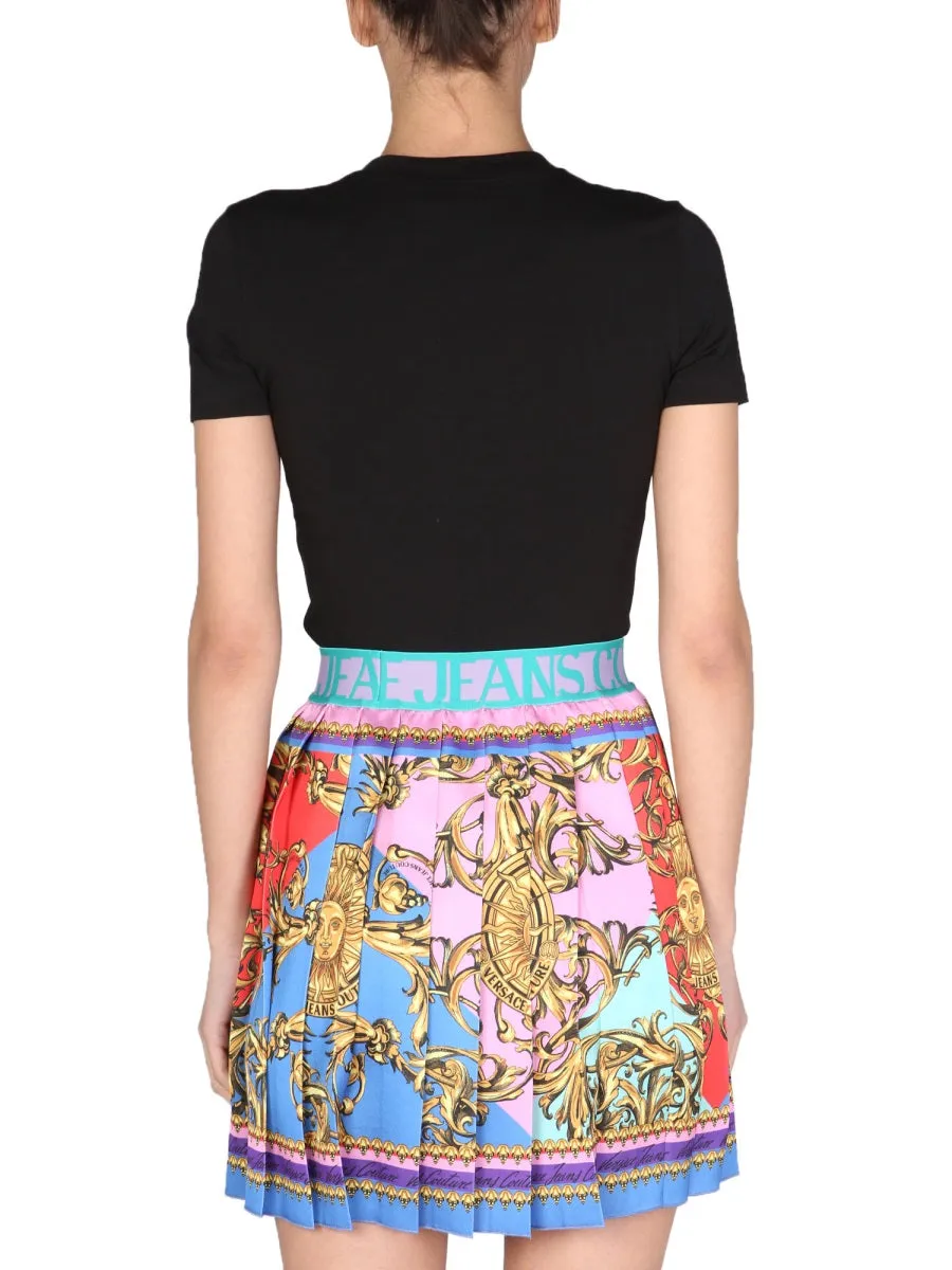 Versace Jeans Couture Logo Printed T-Shirt