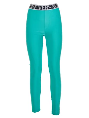 Versace Jeans Couture Logo Waistband Leggings