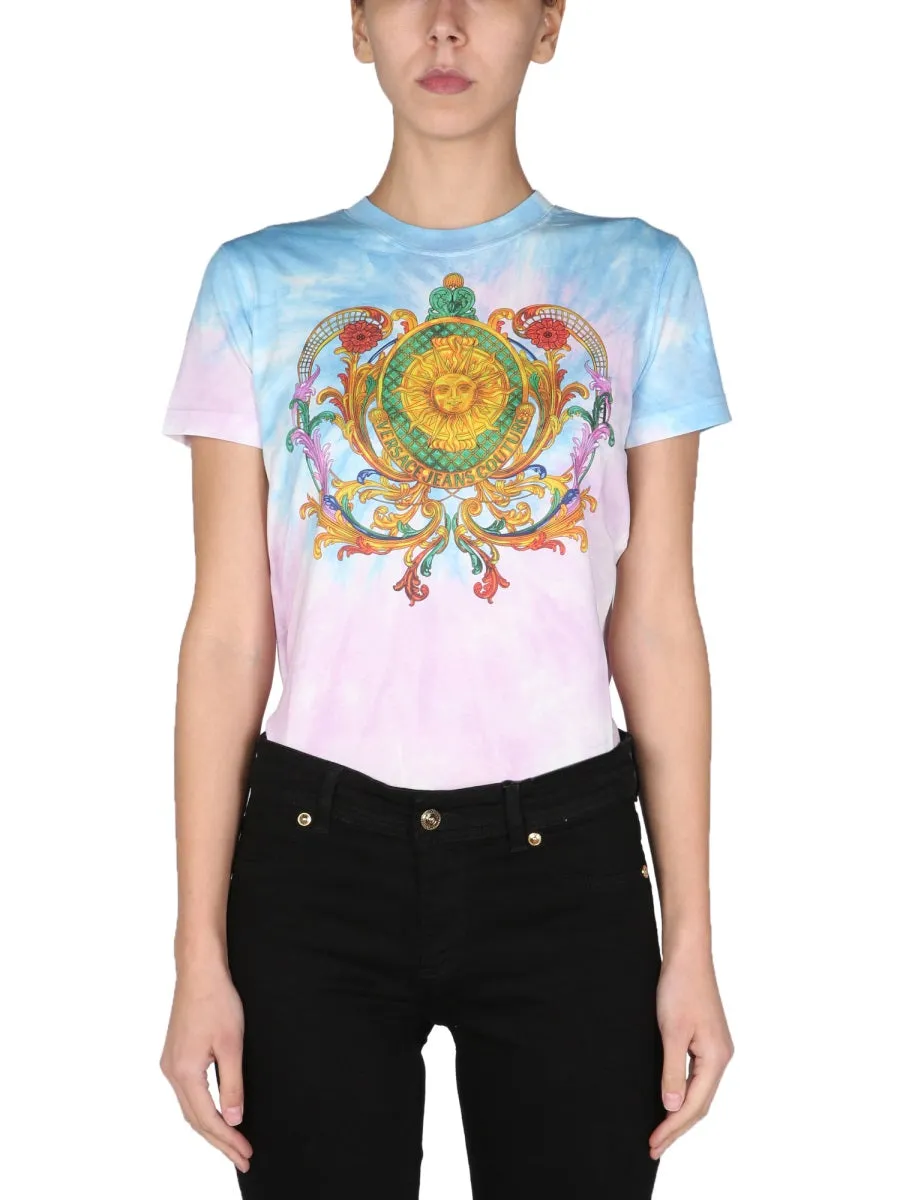 Versace Jeans Couture Printed Crewneck T-Shirt