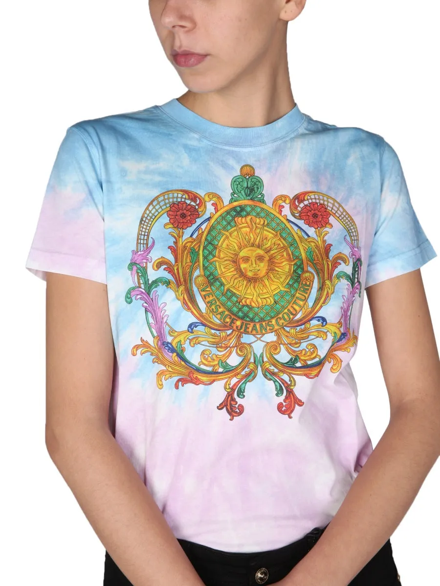 Versace Jeans Couture Printed Crewneck T-Shirt