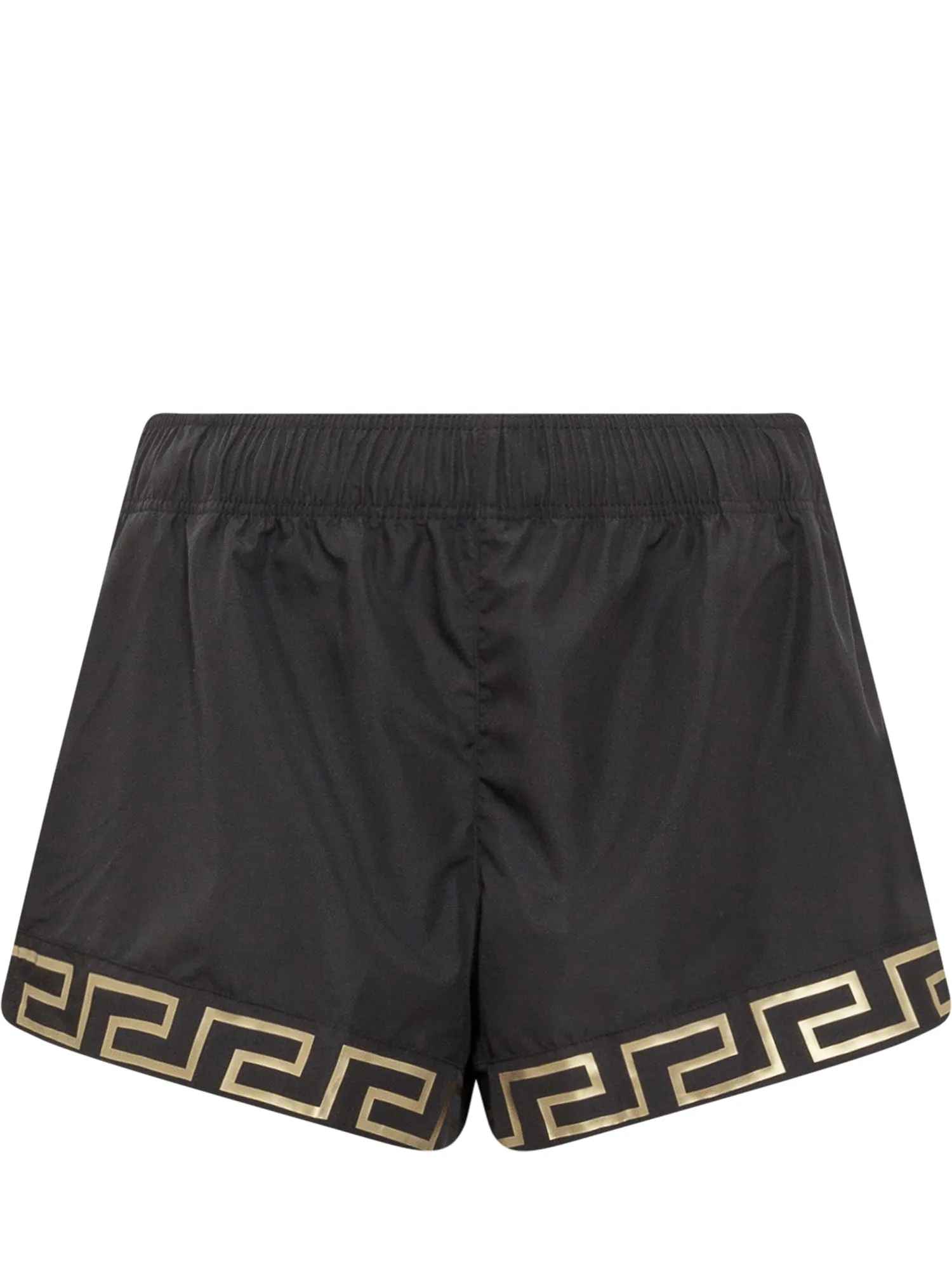Versace Logo Detailed Swim Shorts