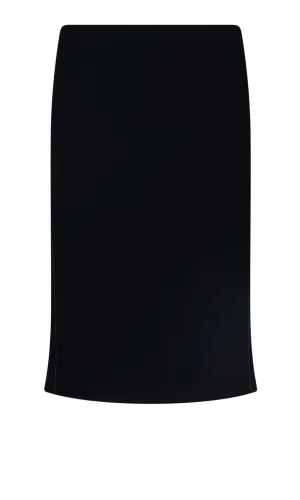 Versace Zip-Detailed High Rise Pencil Skirt