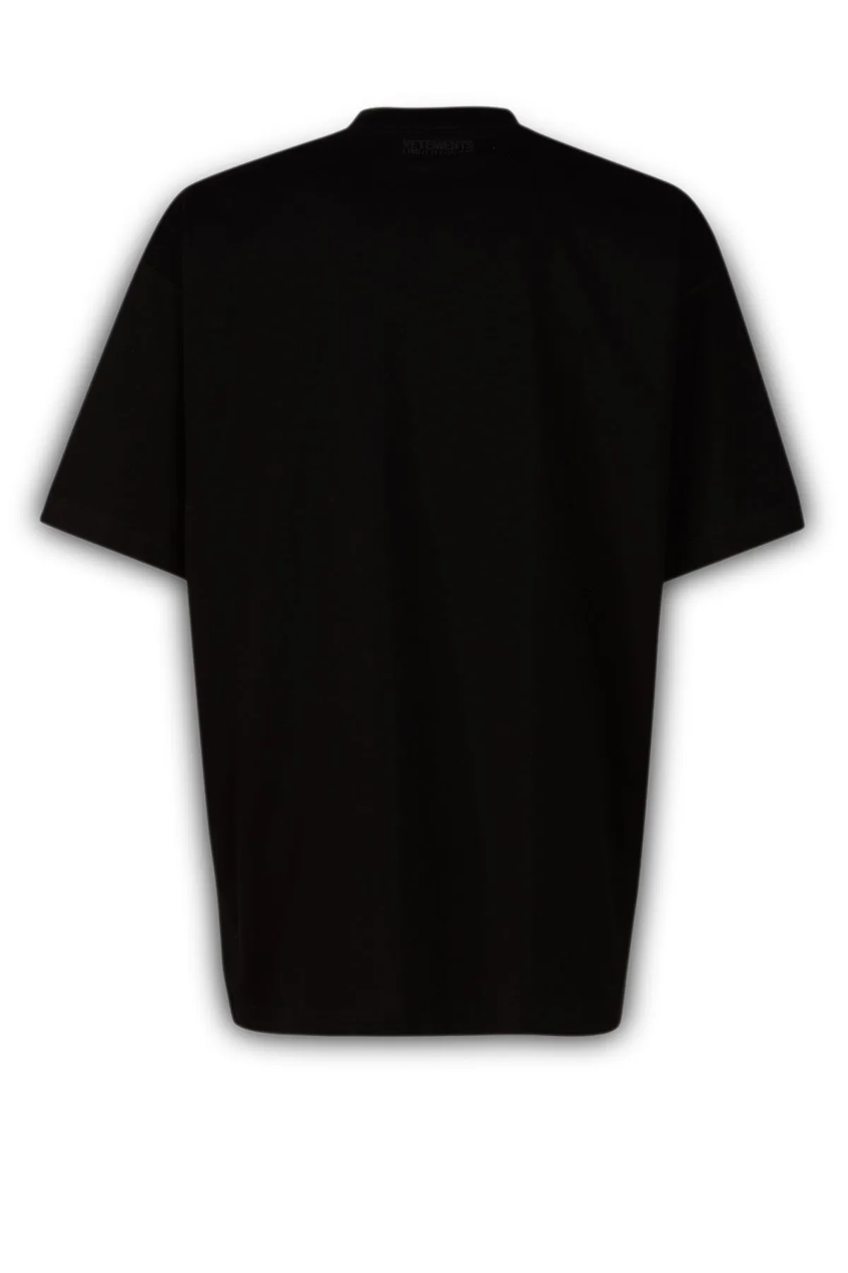 Vetements Slogan Printed Crewneck T-Shirt