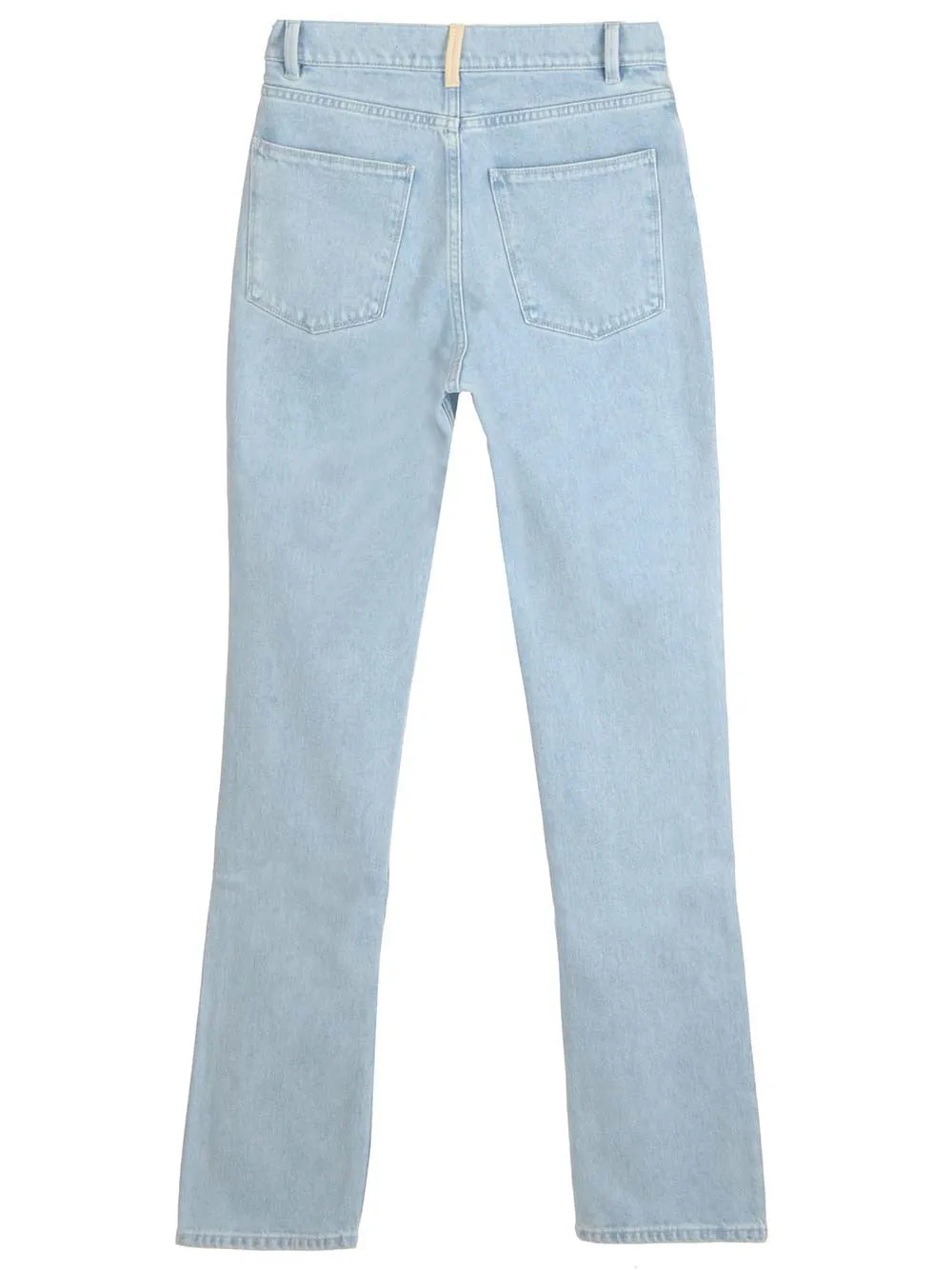 Wandler Button Detailed Straight Leg Jeans