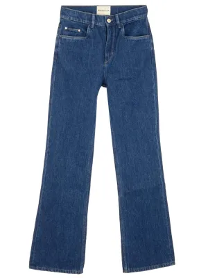 Wandler Button Detailed Straight Leg Jeans
