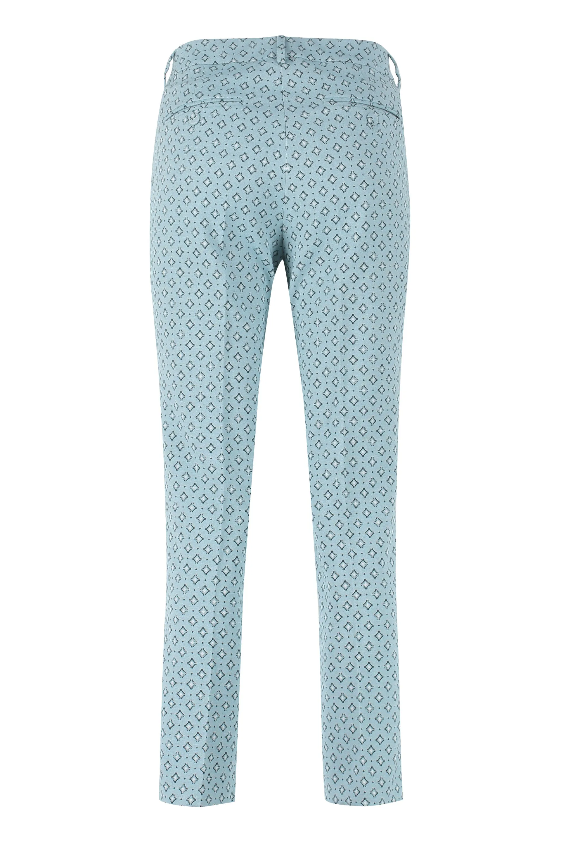 Weekend Max Mara All-Over Printed Straight Leg Trousers