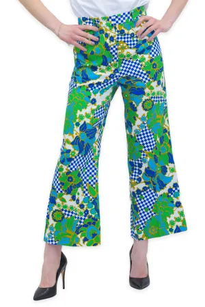 Weekend Max Mara Allover Printed Cropped Trousers