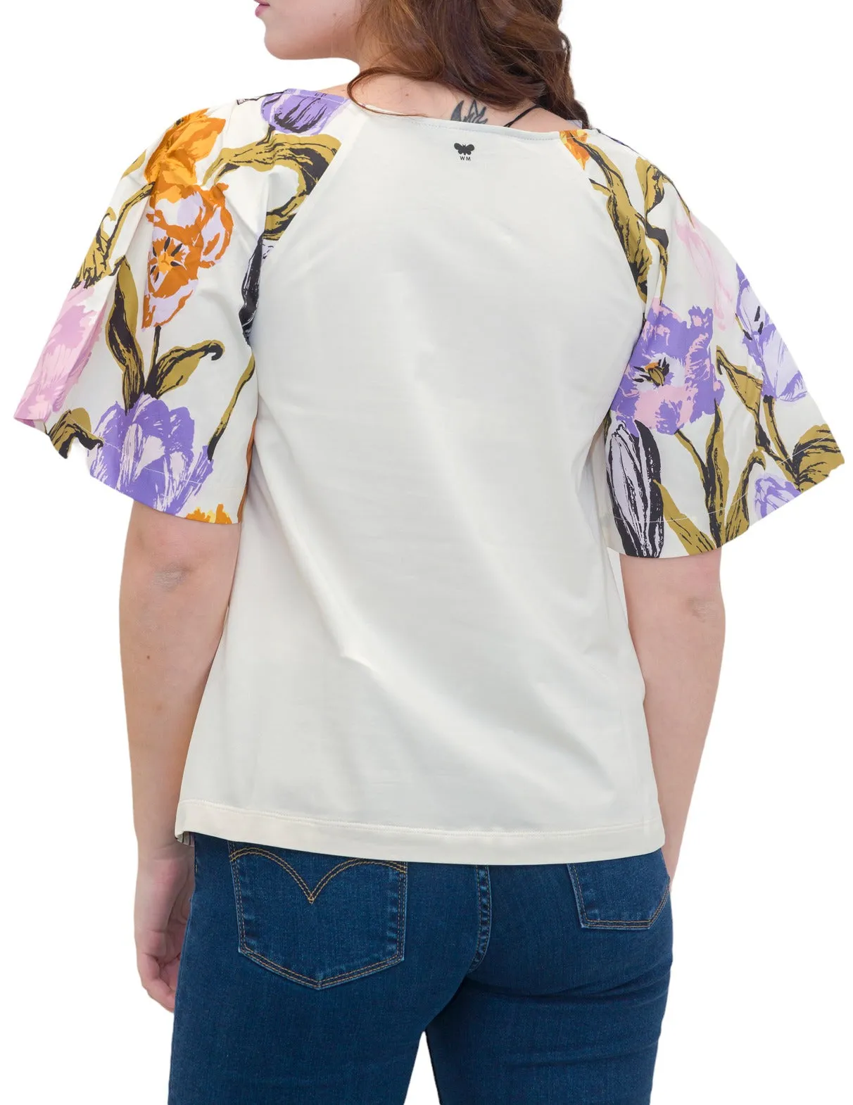 Weekend Max Mara Floral Printed Crewneck T-Shirt