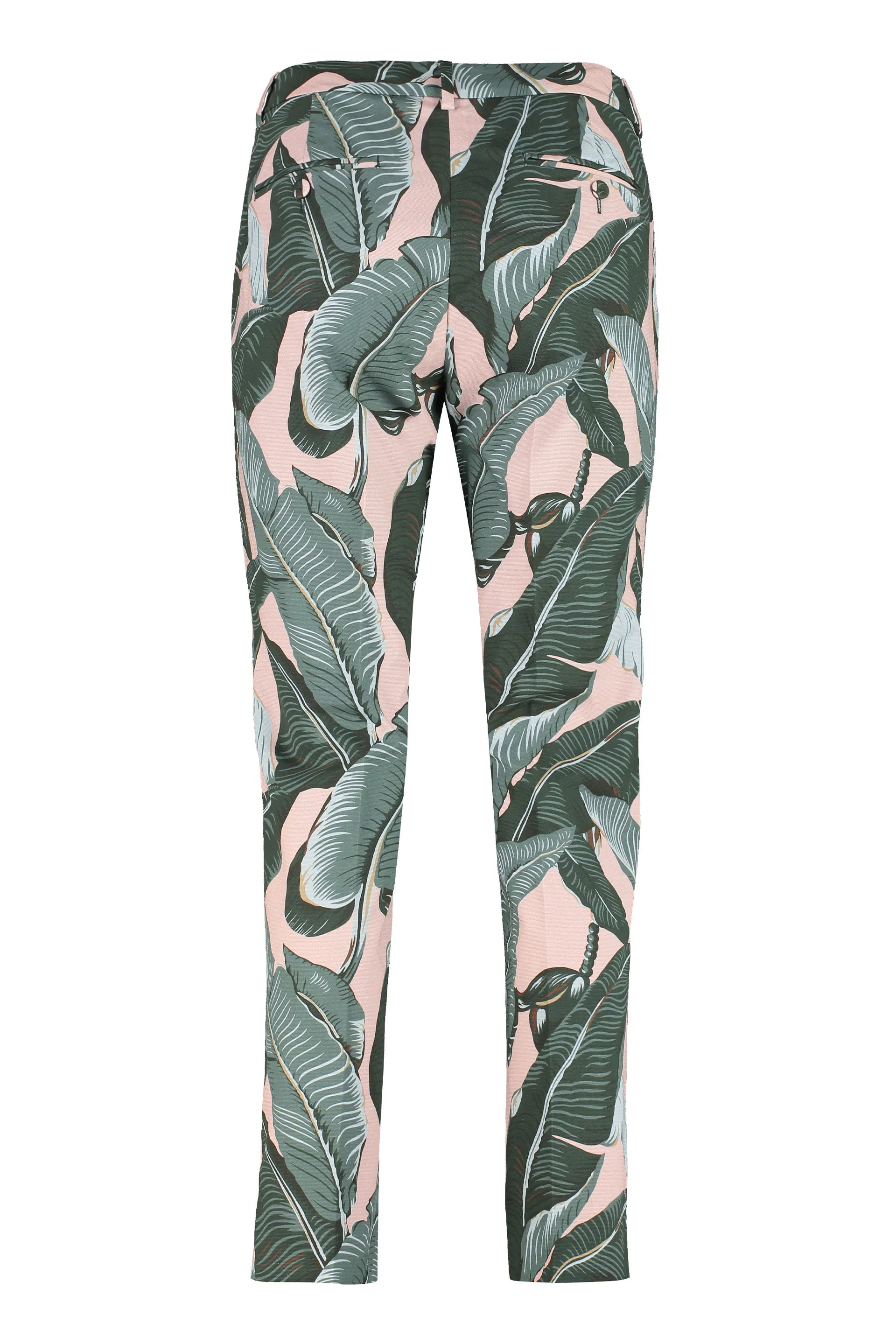 Weekend Max Mara Okra Printed Trousers
