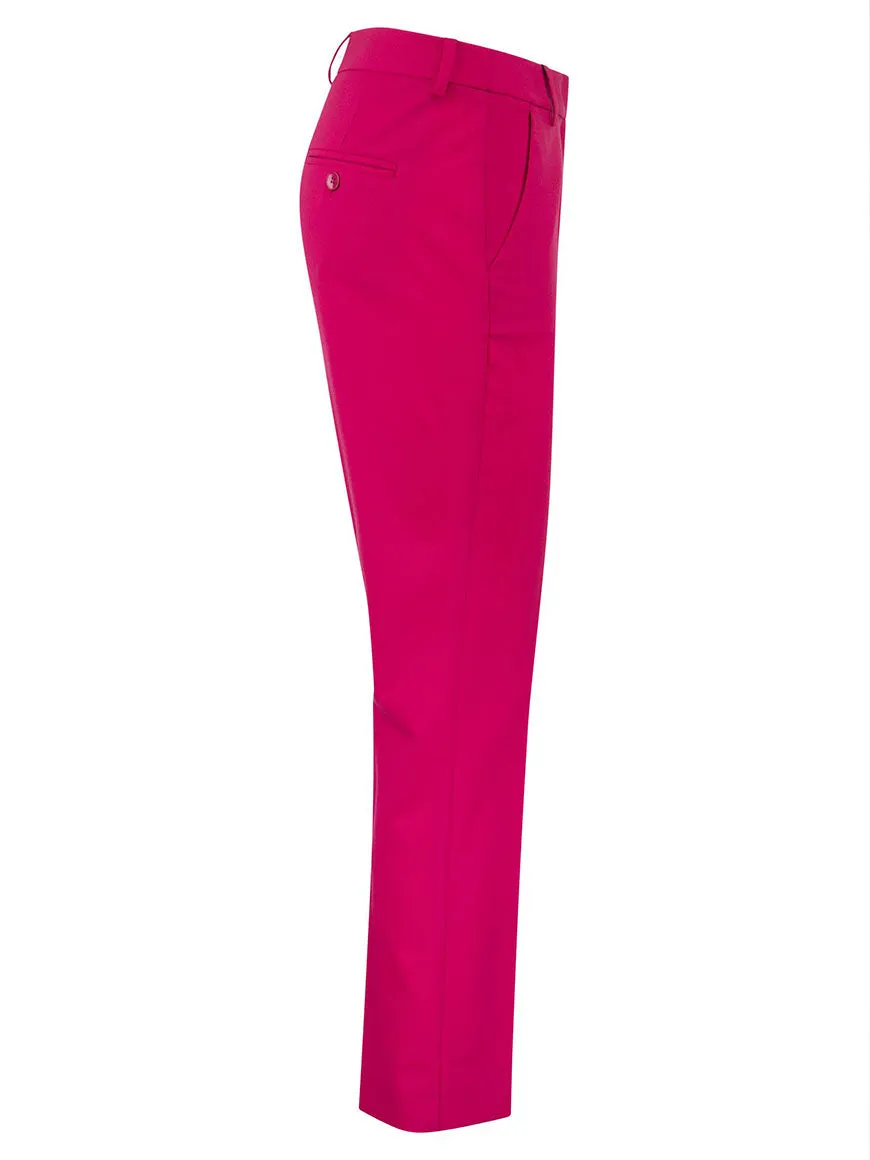 Weekend Max Mara Pleat Detailed Stretch Trousers